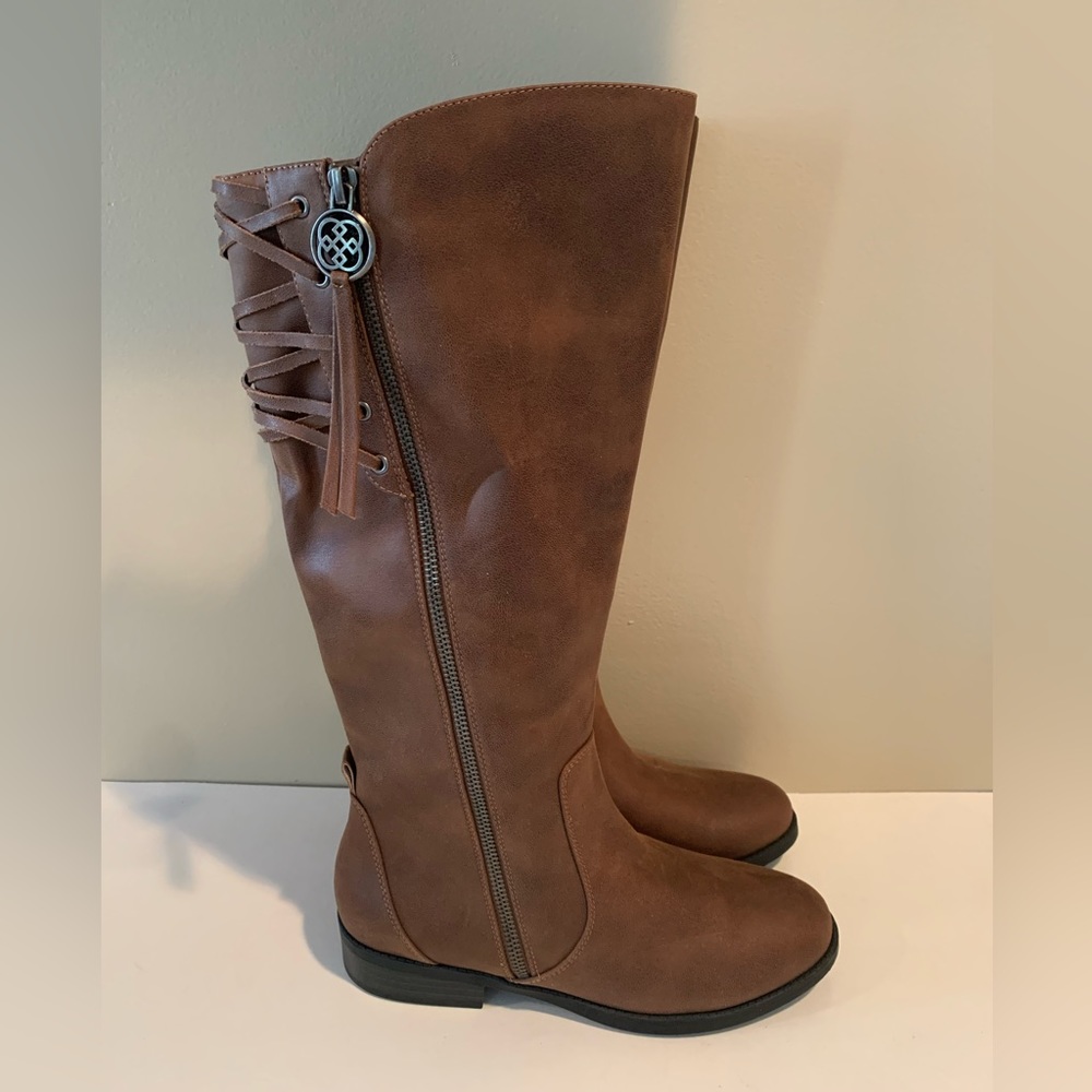 Women’s Brown‎ Boots Fall Riding Size 6.5